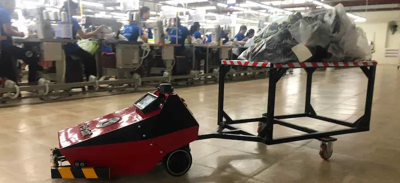 Các loại Robot vận chuyển hàng trong nhà máy được mua nhiều nhất hiện nay |  UNIDUC