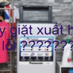 Bảng mã lỗi của máy giặt Panasonic