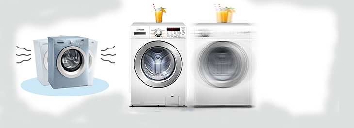 Máy giặt kêu to, rung lắc khi vắt