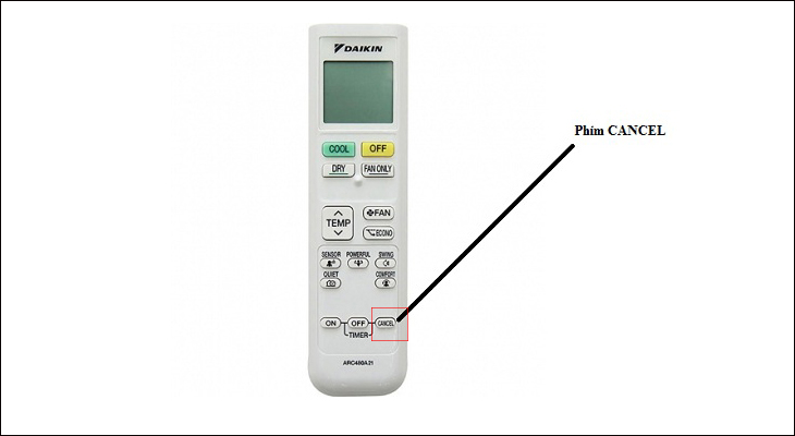 Kiểm tra lỗi từ remote máy lạnh Daikin