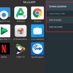 Điều chỉnh lại độ phân giải trên Android TV9