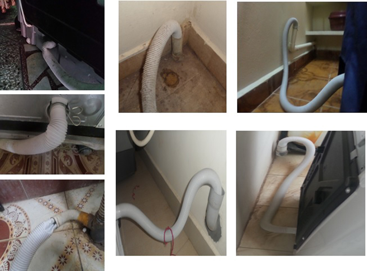 Ống thoát nước bị tắt