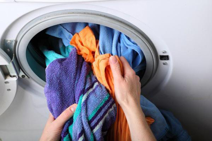 Quần áo bị quấn vào nhau