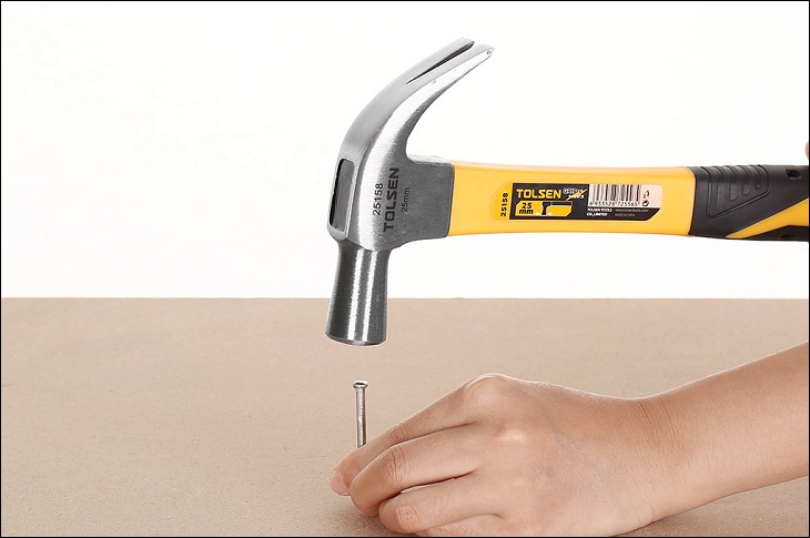 Búa sừng dê đầu thép cán nhựa Tolsen 25158