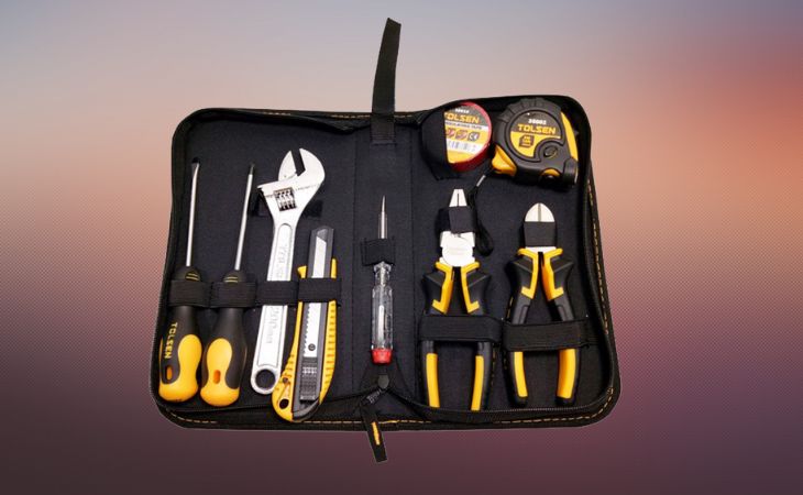 Bộ dụng cụ 9 món Tolsen 85301