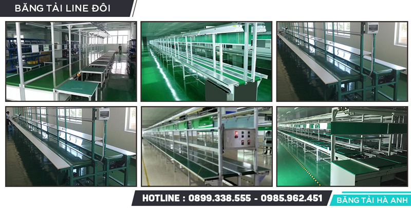 Băng tải line đôi